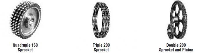 Martin Sprockets, type 25A, 35A, 40A, 50A, 60A, 80A, 100A, 120A, 140A, 160A