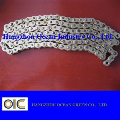8000 Lbs Tensile Strength Motorcycle Chains 9.53 Mm Outer Width Lightweight and Durable Design leverancier