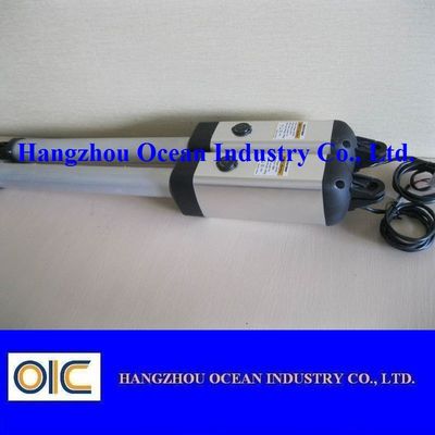 Vergrendelbare sluiting voor extra beveiliging Schuifpoort Hardware Weerbestendige Duurzame grijze Ideaal voor buiten- en zware poorten leverancier