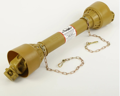 10mm Keyway Steel PTO aandrijfschacht Torque Schacht Met 60mm Diameter Spin End Voor bescherming Veiligheid leverancier