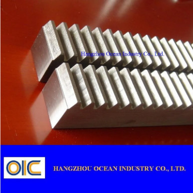 DIN 6 Black Oxide Gear Racks met 1.0-module voor schuifpoortmotor leverancier