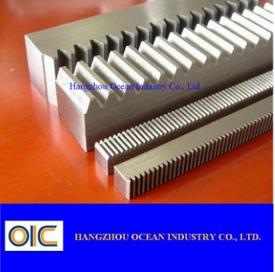 DIN 6 Hobbed Gear Racks met zwarte oxide voor stille werking leverancier