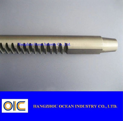 Vloeiende en stille werking gegarandeerd met 500 kg ladingcapaciteit Schuifgatversnellingsrek 20 mm Pitch Straight Tooth leverancier