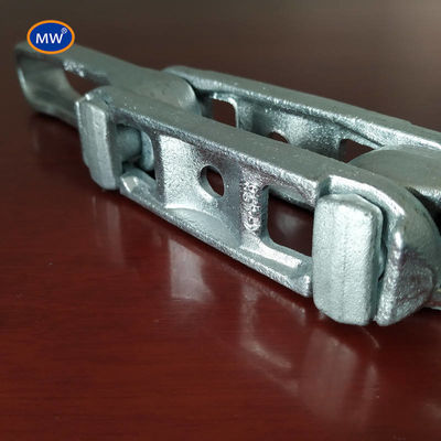 Straight Link Drop Forged Rivetless Chain Solid Pin Oval Link Shape Suitable For Industrial Machinery Power Transmission leverancier