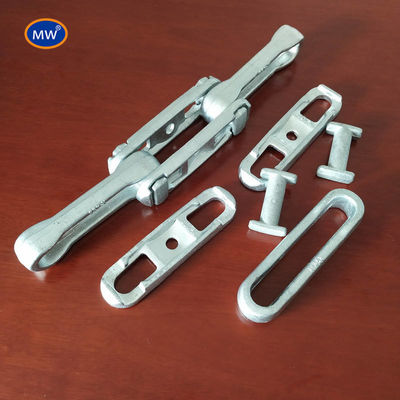 Straight Link Drop Forged Rivetless Chain Solid Pin Oval Link Shape Suitable For Industrial Machinery Power Transmission leverancier
