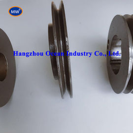 Eenvoudige/dubbele/meerdere groeven Cnc-gekozen zwarte oxide/zincgeplatte V-gordel-pulley leverancier