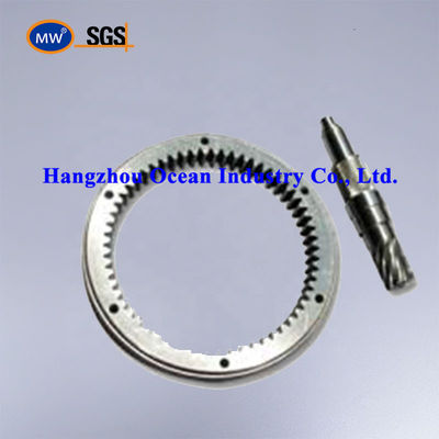 Industriële machine tandwielen en rondsel met tolerantie 0,0105 mm, aangepaste oppervlakteafwerking, geslepen, ideaal voor zware toepassingen leverancier