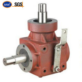 1000 RPM Invoer snelheid Dubbele reductie Worm Gear reducer met 5 1 verhouding leverancier
